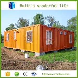 China Fashion design modern prefab sandwich panel modular container house factory