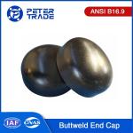 ASME B16.9 Galvanized Stainless Steel/Carbon Steel Buttweld Caps DN15-DN1200
