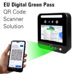 Face Recognition Verifica C19 EURO Vaccine Scan Green Pass Reader Access Control