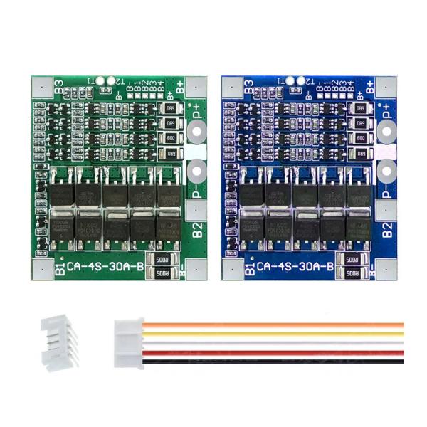 CA-4S-30A-B Lithium 18650 BMS Battery Protection Board 30A 14.8V 12.8V 4s Bms