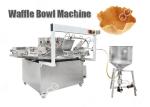 Commercial Waffle Bowl Maker , Ice Cream Waffle Cone Baking Machine 380V