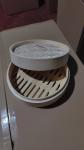 Customized Logo Acceptable Bamboo Steamer Basket Food Grade Food Dumplings