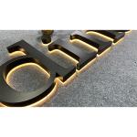 LED Commercial Advertising Letter and Words Sign Backlit Edge Lit Channel Sign
