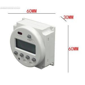 CN101A LCD Digital Power Programmable Timer 12V24V110V220V Time Relay Switch