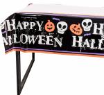 Oilproof Embossing PEVA Halloween Plastic Table Cover