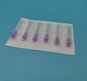 China 2.4mm 13G Disposable Syringe Needles Purple Sterile Disposable Needles factory
