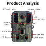 1080p Night Vision Goggle Waterproof Night Vision Wildlife Camera Trap IP56