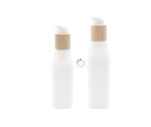 China 100ml 24/415 Glass Airless Pump Bottles 4 Oz Cosmetic Containers 24mm factory