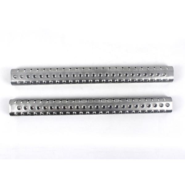 Anti - Slip Punched Aluminium Stair Nosing Anti Skid Perforated Floor Metal