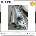 18meters Q235 galvanized polygon auto lift street high mast lighting pole with