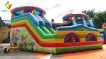 Inflatable Amusement Park For Kids Giant Activity / Commercial Bounce House