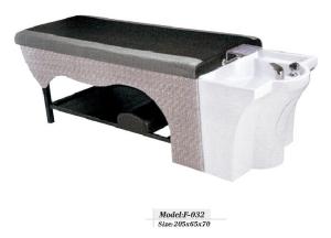 China shampoo bed ,shampoo chair ,metal frame base shampoo bed F-032 factory
