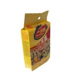 peanut snack packaging plastic custom print back seal bag