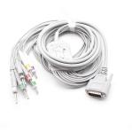 TPU Insulation Material 3/5 Lead ECG Cable for Rainbow Patient Monitor Wires for