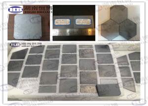China Military Silicon Carbide Ceramic Bulletproof Plates For Armored Tactical Vest factory