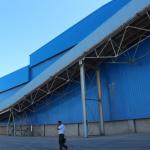 Custom Structural Steel Warehouse 50mm Prefabricated Workshop Sheds
