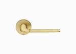 OEM Apartment Door Lock PVD Plated Luxury Hotel Door Handles