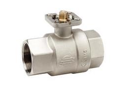 China 2-Way Brass Material Full bore Threaded Ends Ball Valve with Screw Connection factory
