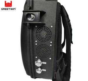 China Five Band UHF 1.5KM 2.4G 5.8G 433MHz Uav WiFi Drone Jammer factory