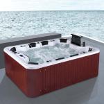 240V Bathroom Jacuzzi Tub , 5.5KW Indoor Whirlpool Hot Tub 5 people