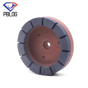 China Brown Segmented Diamond Cup Wheel No Scratch Cup Type Grinding Wheel factory