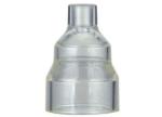 High Accuracy Plastic Medical Parts Various Shape For Drip Chamber Cover Device