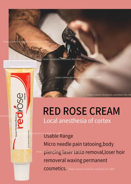 Red Rose Numb Anesthetic Cream 10g Permanent Makeup Lidocaine Numbing Cream