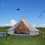 45 X 77cm Hotel Outdoor Event Tent Waterproof Windproof Retardant Canvas Bell