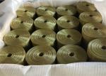0.05mm-0.6mm Yellow Copper Wire Mesh For Filter Sift Film Oil Waste Dust