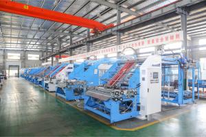 China High Speed Automatic Flute Laminator Machine One Key Adjustment Easy Operation factory