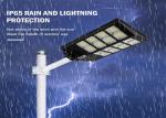 Outdoor All In One Integrated Solar Street Light IP65 Waterproof ABS Housing