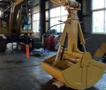 Excavator Clamshell Bucket Mini Manual Excavator Grab Bucket For E200, E120, E70