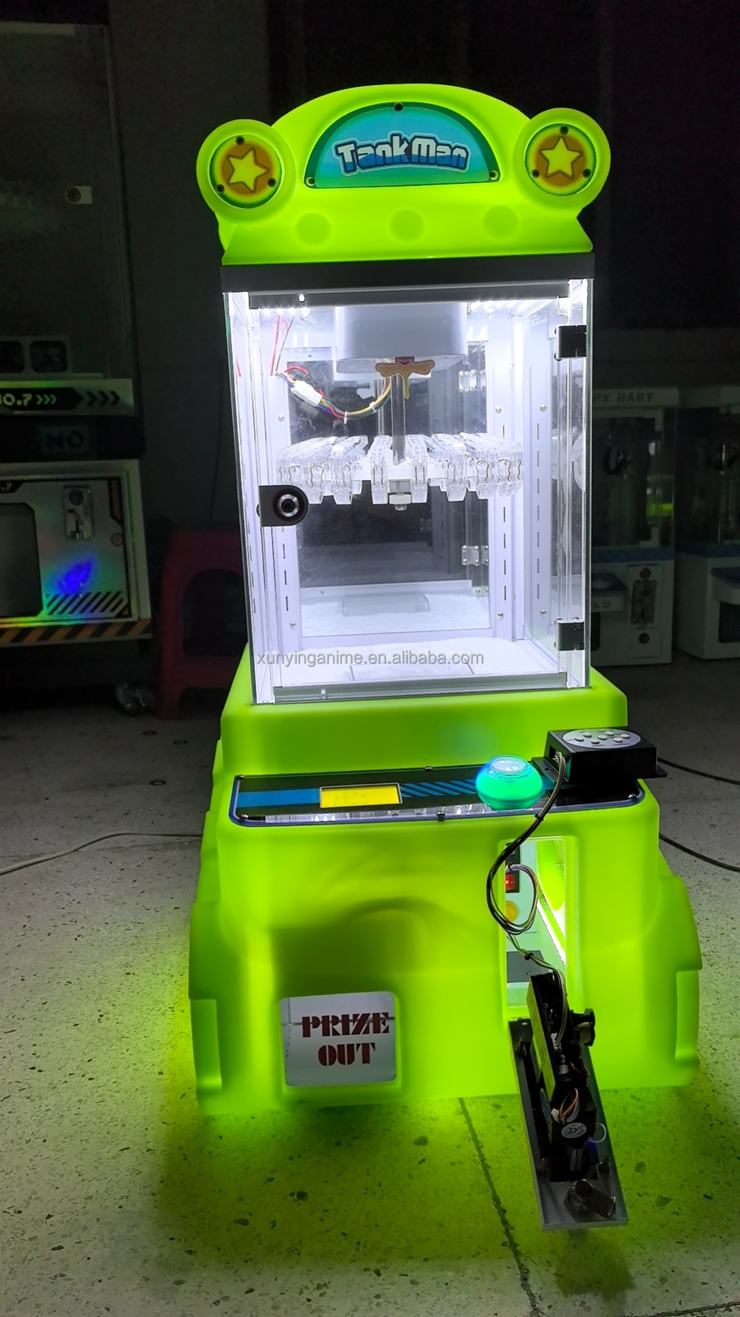 Mini Arcade Crane Mega Prize Machine Claw Candy Grabber For Children