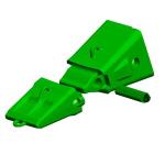 CAT 7495HD Casting Excavator Bucket Tips Teeth For Rope Shovel