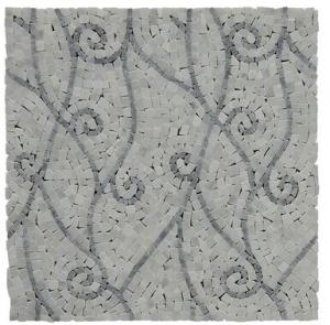 China Fashional Water Jet Marble Mosaic Tile 7 Mm / 8mm Thickness Optional factory