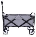 Supermarket Stainless Steel Outdoor Multifunction Folding Utility Camping Wagon