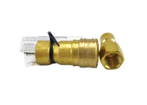 China 3000PSI Thread To Connect Tubular Valve Brass Coupling factory