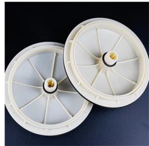 China 2mm Membrane Thickness Fine Bubble Disc Diffuser For Efficient Aeration 3500-8000 Holes factory