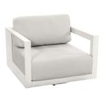 Aluminum Modular Patio Furniture AJUNION 4 Piece Outdoor Lounge Sofa Set for