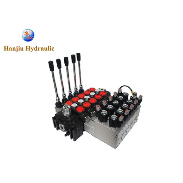 DCV140 Electro Hydraulic Control Directional Control Valve 140 Liters Section