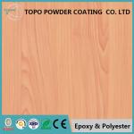 Aluminium Products Wood Finish Powder Coating , Heat Transfer High Gloss Powder