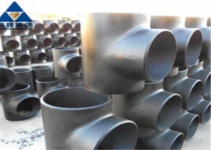 China Black Color WP1925N 926 Pipe Tee Fittings . Equal Tee Fitting UNS N08926 factory