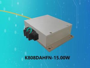 China 0.22N.A.15W Detachable 808nm Diode Laser Module , high power laser diode module factory