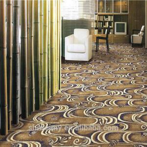 China Perfect sand printed wilton home floor carpet factory