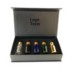 Customized Logo CMYK Luxury Book Shape Magnetic Watch Box for Watch Packaging