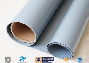 China Expansion Joint 3732 silicone rubber coated fiberglass fabric Grey Blue 350gsm 580gsm factory
