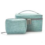 Multifunctional Polyester Cylinder Bucket Makeup Bag Case