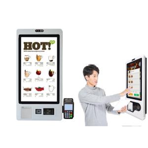 China Windows Self Ordering Kiosk For Restaurants Machine 1920*1080 factory