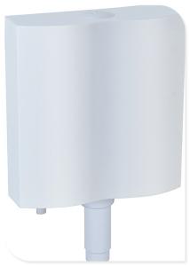China Pluming fittings cistern high quality water tank hand press type cistern factory