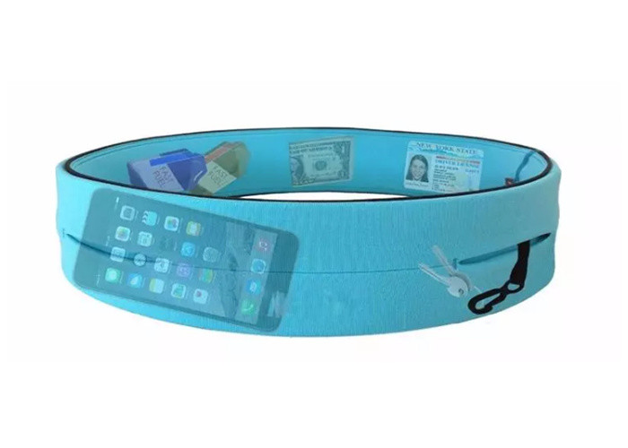 High quality sport waist bag running belt outdoor running belt high elastic stretch waist bag